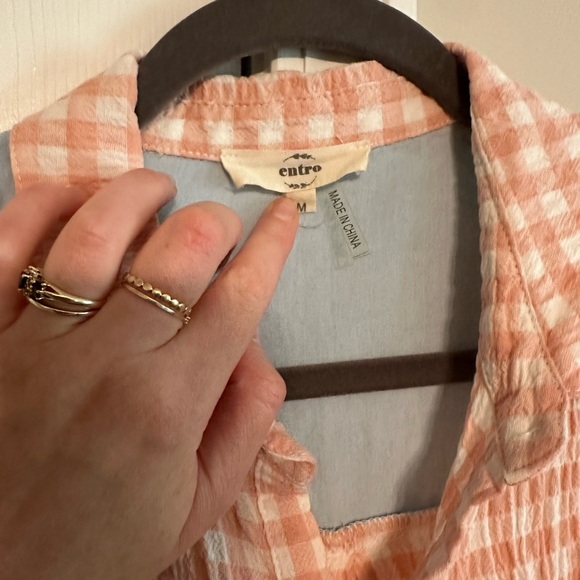 100% cotton button down tunic - Picture 8 of 9